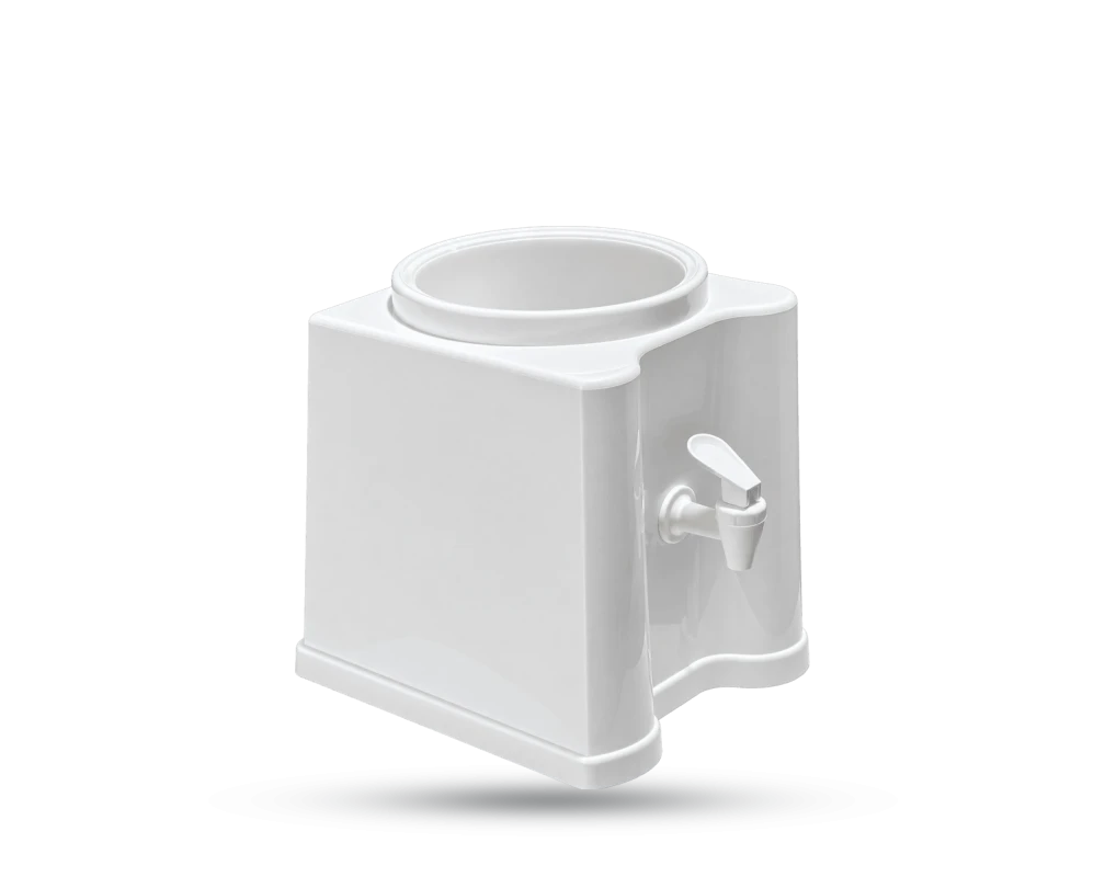 Suporte Branco para Filtro de Água Lazarios · 620.06AA